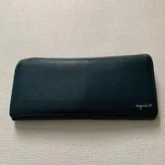 アニエスベー　長財布　 MH18-02 グリーン系　ロングウォレット