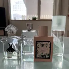 ブランド香水 4点セット GUCCI GUERLAIN