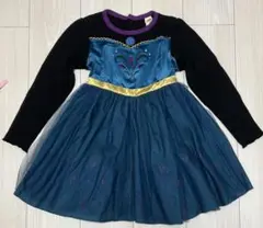 しまむら　アナと雪の女王　エルサドレスワンピース