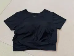 Hurley ブラック クロップドラッシュガード