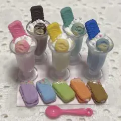 ♡ミニチュアカラフルスイーツセットNo.54