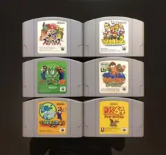 マリオ ドンキーコング 6本セット 【動作確認済】任天堂64