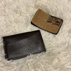 【新品】オールドコーチ OLD COACH ダークブラウン レザー 名刺入れ