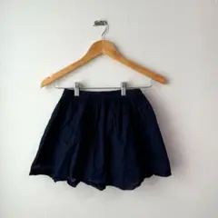 UNIQLO　ネイビー フレアスカート キッズ