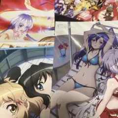 戦姫絶唱シンフォギア　ピンナップポスター&アニメ雑誌切り抜き