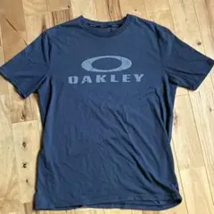 オークリー　 ネイビー　紺色　 Tシャツ　半袖 サイズ 不明