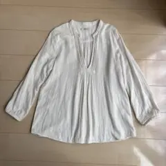 shuca⭐︎グローバルワーク⭐︎白長袖シャツ