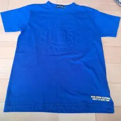 BLUE CROSS 青 Tシャツ　150 160 子供ジュニア　半袖