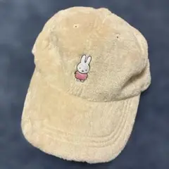 miffy ミッフィー　帽子　キャップ　ベージュ　しまむら　日よけ