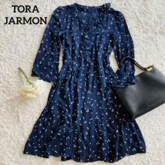 美品★シルク100%★タラジャーモン★ワンピース★Mサイズ★清楚系エレガント★
