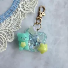 ハンドメイド シャカシャカキーホルダー