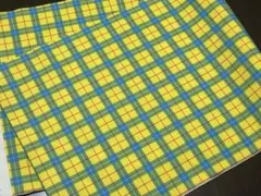 チェック柄生地　なにわ男子　ハンドメイド