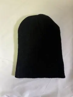 古着屋購入　ニット帽　ビーニー　ブラック