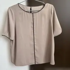バイカラーブラウス♡