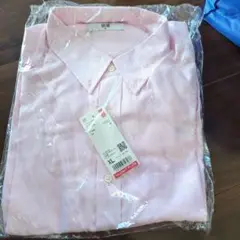 XLサイズ　ピンク　ボタンダウンシャツ　UNIQLO　長袖