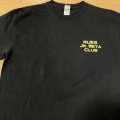 アメリカ古着 英字 両面 プリント Tシャツ M 黒 GILDAN ドライ