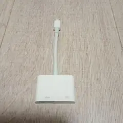 apple純正 Lightning to HDMI変換アダプター ホワイト