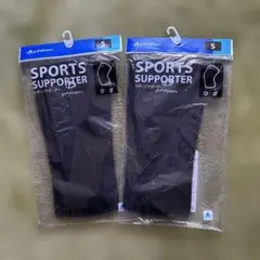 【新品未使用】phiten スポーツサポーター S ブラック　二枚