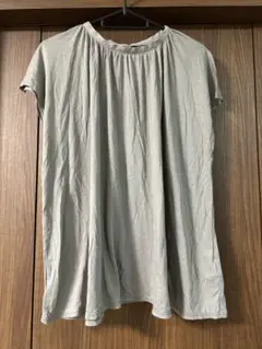 ITS internationalノースリーブグレーシャツ Fサイズ