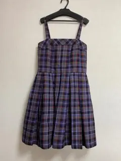 再値下げ☆タータンチェック ウールJSK