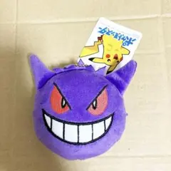 ⭐︎新品「ラスト1点」　ポケモン　ゲンガー　フェイスポーチ　ぬいぐるみ　ポーチ
