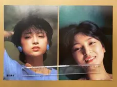 渡辺典子 雑誌 切り抜き ３枚６ページ