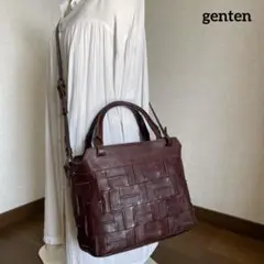 ゲンテン　マトォーネ　ショルダーバッグ Genten(ゲンテン) Mattone マトォーネ ショルダーバッグ