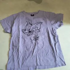 トムとジェリー Tシャツ 150サイズ 薄紫