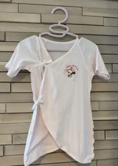 美品⭐︎Baby Minnie コンビ肌着　ピンク