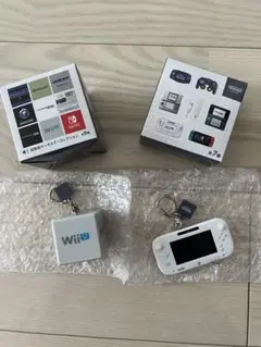 ニンテンドーミュージアムWii U ゲームハードキーホルダー　起動音キーホルダー