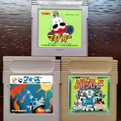 クォース、マキバオー、ムサシロードゲームボーイソフト 3本セット