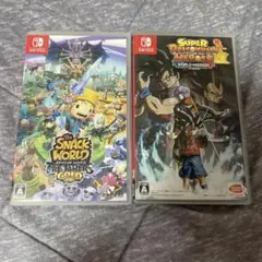 NintendoSwitch ソフト　ドラゴンボール　スナックワールド