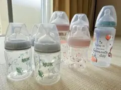 NUK 哺乳瓶 6本セット 270ml 150ml