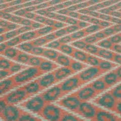 ビンテージ 昭和レトロ ミッドセンチュリー ジグザグ ギザギザ はぎれ
