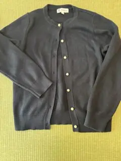 ROPÉ PICNIC キッズネイビー パールボタンカーディガン 140 美品