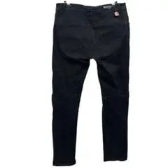 ブラックスリムフィットデニムパンツ　BALMAN バルマン　L