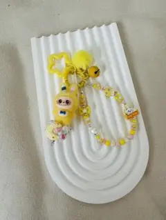 ラブブキャラクター ストラップ