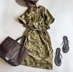 Hampstead リバティプリント シャツワンピース SwimDunclare