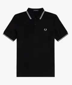 FRED PERRY フレッドペリー ポロシャツ ブラック 新品 タグ付き