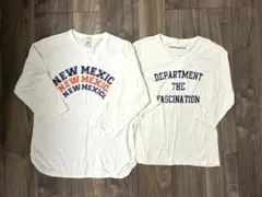 7分Tシャツ　2枚セット