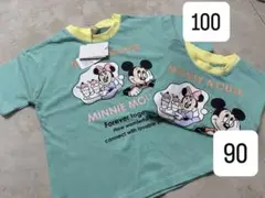 新品　リトシー　ディズニー　Tシャツ 100 90 2点セット
