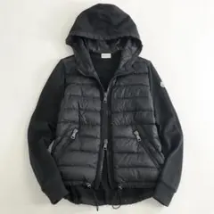 6a7《美品》MONCLER モンクレール フーディマグリアカーディガン L