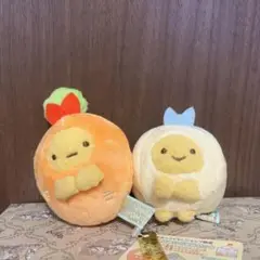 えびふらいのしっぽ　あじふらいのしっぽ　てのりぬいぐるみ　たべもの王国