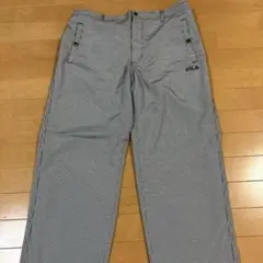 美品✨FILA チェック柄 ゴルフパンツ ウエストゴム