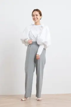 yori ハンサムスラックスパンツ 36