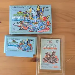 ファミコンカセットyutaka 英雄戦記 ガチャポン戦士3