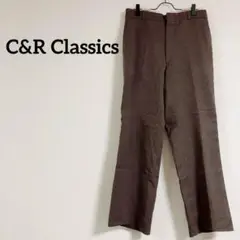 即購入OK✨C&R Classics ブラウン フレアパンツ スラックス