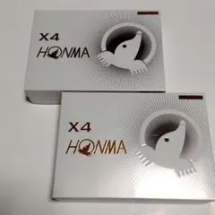 ホンマX4ゴルフボールホワイト2ダース