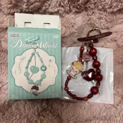 Dimoo World ストラップ レッド ブルー