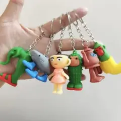 イタリアンブレインロット 立体キーホルダー ② 6本セット ストラップ